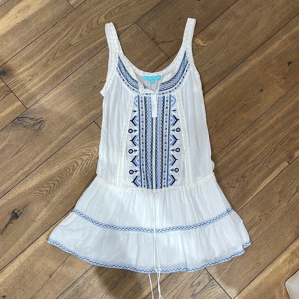 Melissa Odabash White Mini Dress - XS